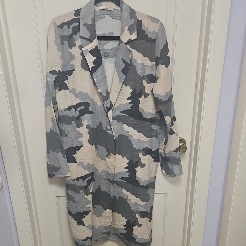 Mystree Camouflage Patterned Jacket - image 1